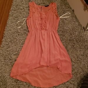 Mine Pink ruffle dress
